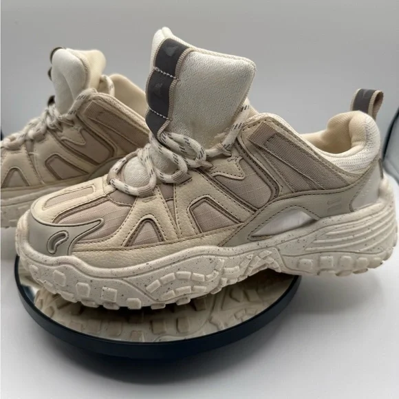 Zara Beige and Gray Athletic Sneakers - Picture 9 of 9